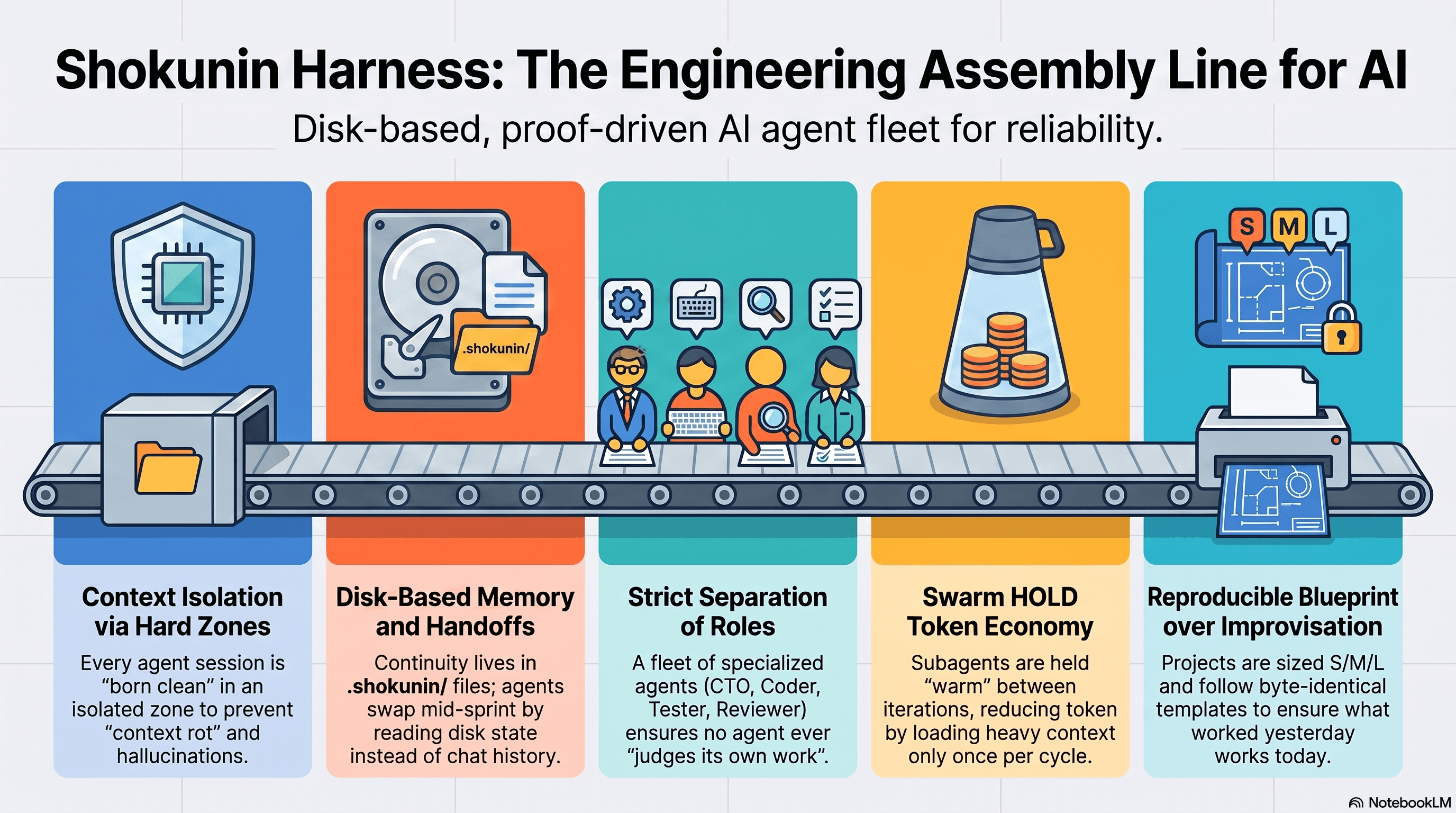 Shokunin Harness: The Engineering Assembly Line for AI